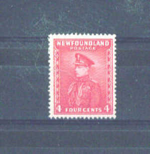 NEWFOUNDLAND -  1932 Duke Of Windsor 4c MM - 1908-1947