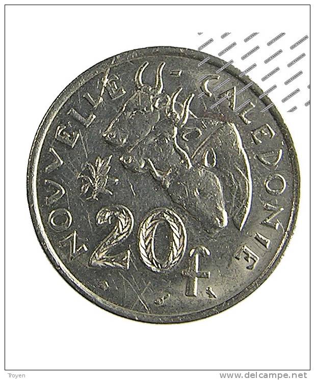 20 Francs - 1972 - Ni -  TB+ - New Caledonia