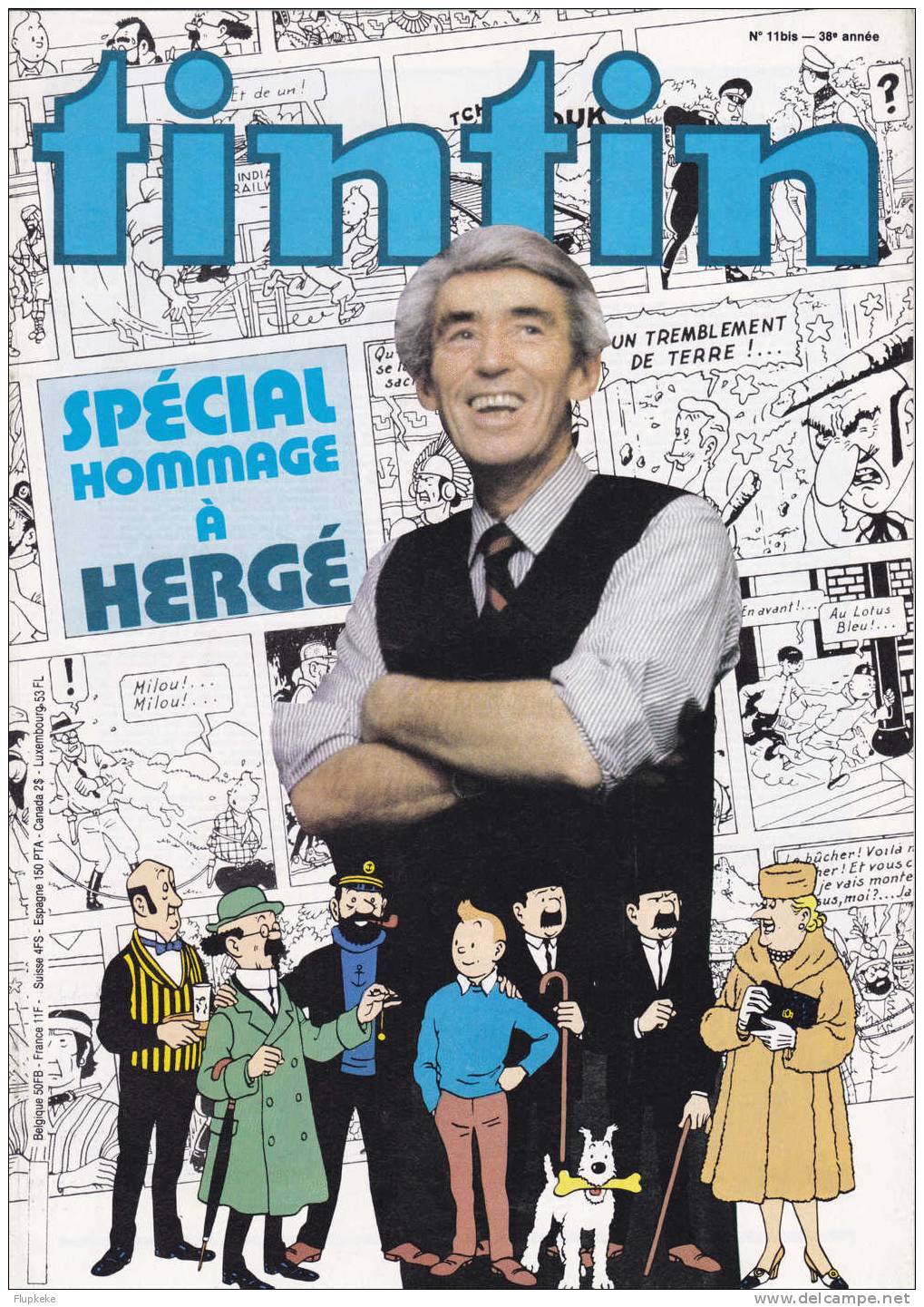 Tintin 11Bis 1983 Spécial Hommage à Hergé - Tintin