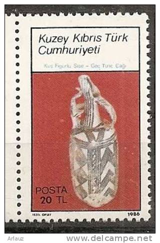 CHYPRE TURC. 1986. REPUBLIQUE. . ARCHEOLOGIE. YVERT N° 167 à 170. NEUF. ****. - Neufs