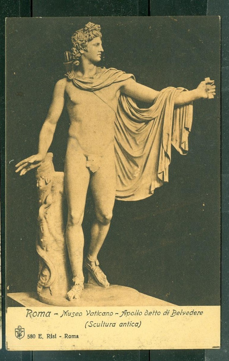 Roma - Museo Vaticano - Apollo Detto Di Belvedere ( Scultura Antica )   - Dz37 - Sculptures