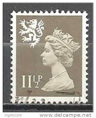 1 W Valeur Used, Oblitérée - YT 980 - GRANDE BRETAGNE  * 1981 - N° 2089-38 - Scotland