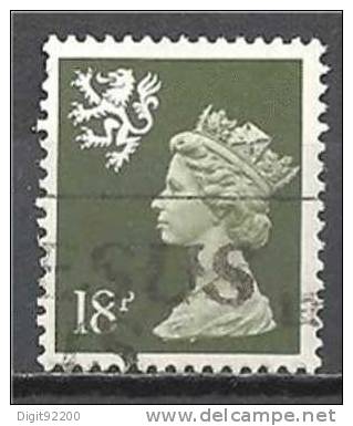 1 W Valeur Used, Oblitérée - YT 1253 - GRANDE BRETAGNE  * 1987 - N° 2089-46 - Scozia