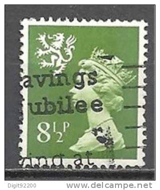 1 W Valeur Used, Oblitérée - YT 777 - GRANDE BRETAGNE  * 1976 - N° 2089-50 - Scozia