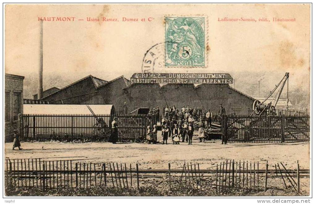 Hautmont - Usine Ramez, Dumez Et Cie - Bergues