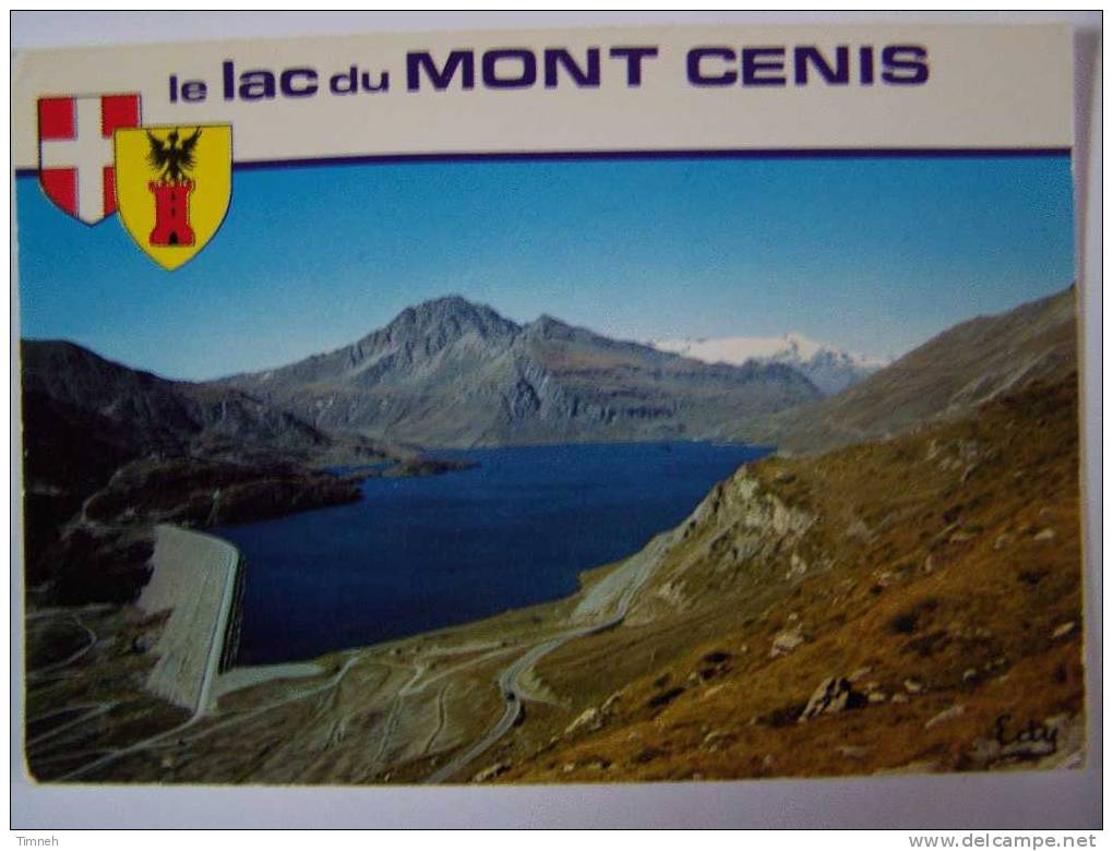 Le Lac Du Mont CENIS-blason Route Montagne - Val Cenis