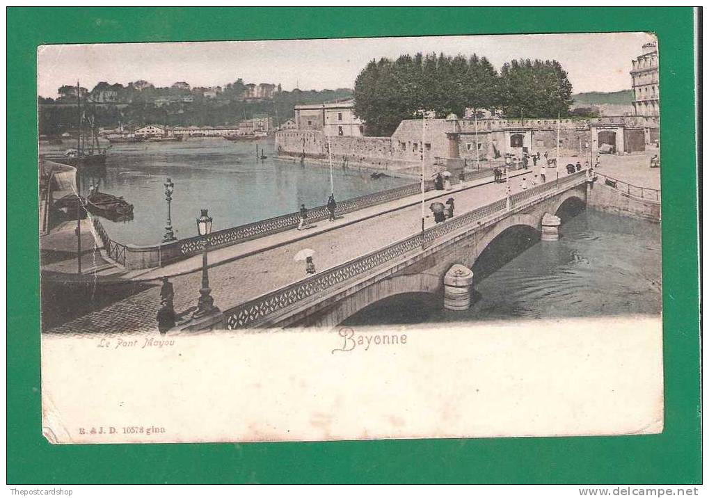 CPA 64 BAYONNE LE PONT MAYOU DOS NON DIVISE MORE FRANCE LISTED @ 1 EURO - Bayonne