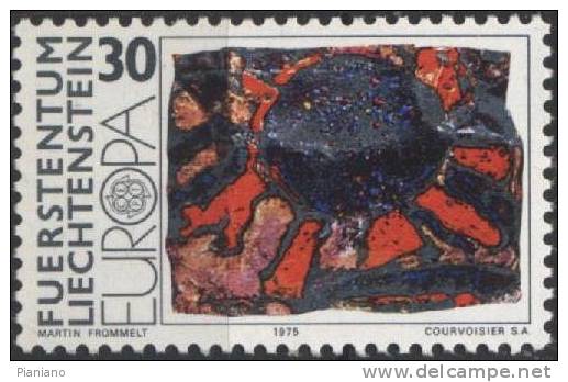 PIA - LIECHTENSTEIN  - 1975 : Europa  (Un 566-67) - Unused Stamps