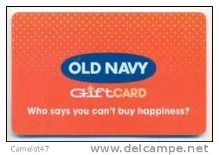 Old Navy  U.S.A.,  Carte Cadeau Pour Collection  # 27 - Cadeaubonnen En Spaarkaarten