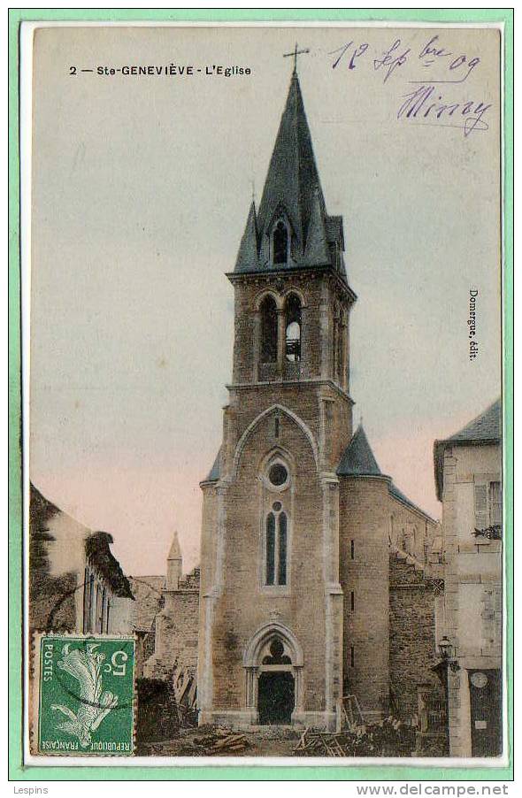 60 - SAINTE GENEVIEVE --  L'Eglise - Sainte-Geneviève