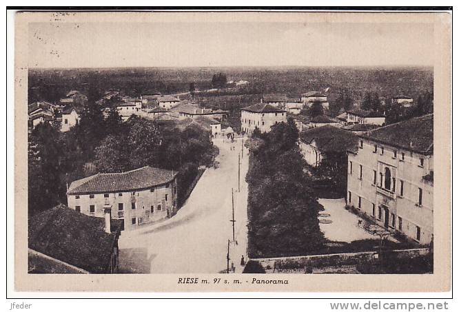 VENETO - Treviso -	Riese -	Panorama - Treviso