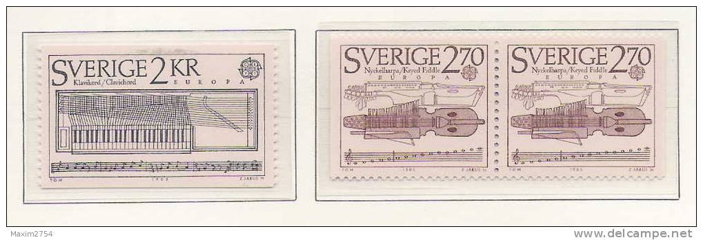 1985 - N. 1310/11 - 3 VALORI (CATALOGO UNIFICATO) - Neufs