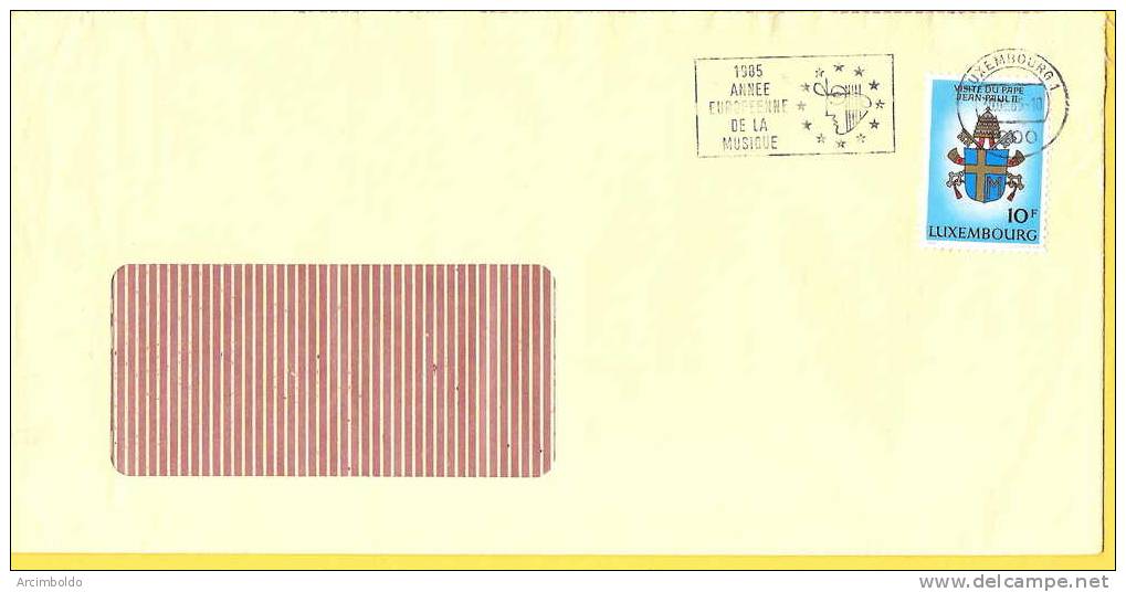 Flamme : 1985 Année Européenne De La Musique - Franking Machines (EMA)