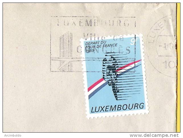 Flamme :Luxembourg Ville De Congrès - Maschinenstempel (EMA)