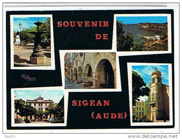 11....SIGEAN   SOUVENIR  DE LA CITE - Sigean