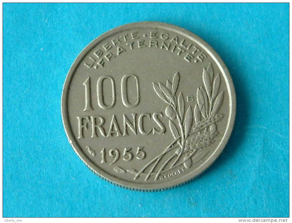 1955 B - 100 FRANCS / KM 919.2 ( For Details See Photo ) ! - Autres & Non Classés