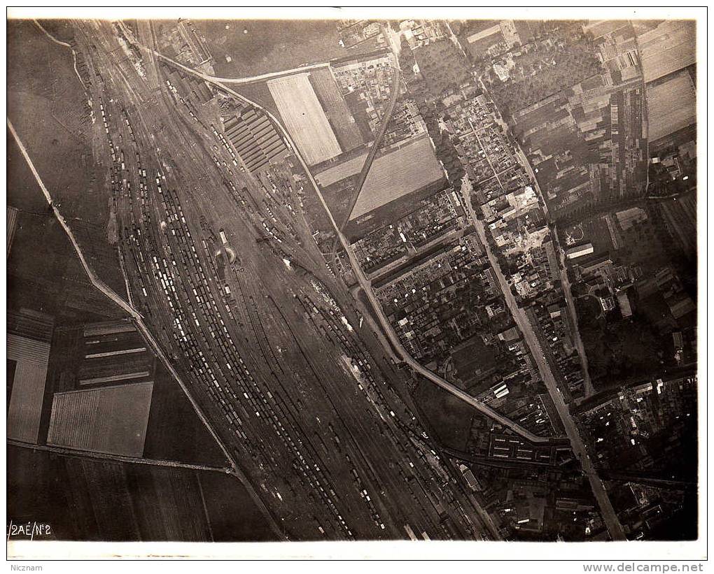 Photo Aérienne Originale / Années Entre Deux Guerres / Hasselt à 1000 M De Hauteur / 22.5 X 17 Cm - Lieux