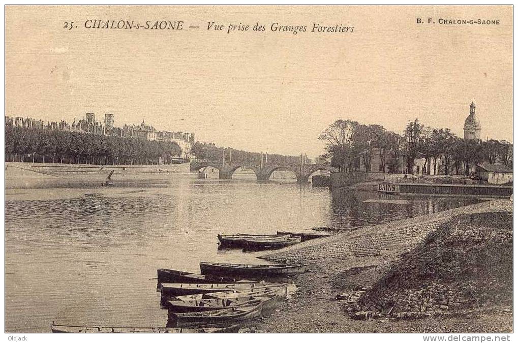 Chalon Sur Saône - Vue Prise Des Granges Forestiers - Chalon Sur Saone