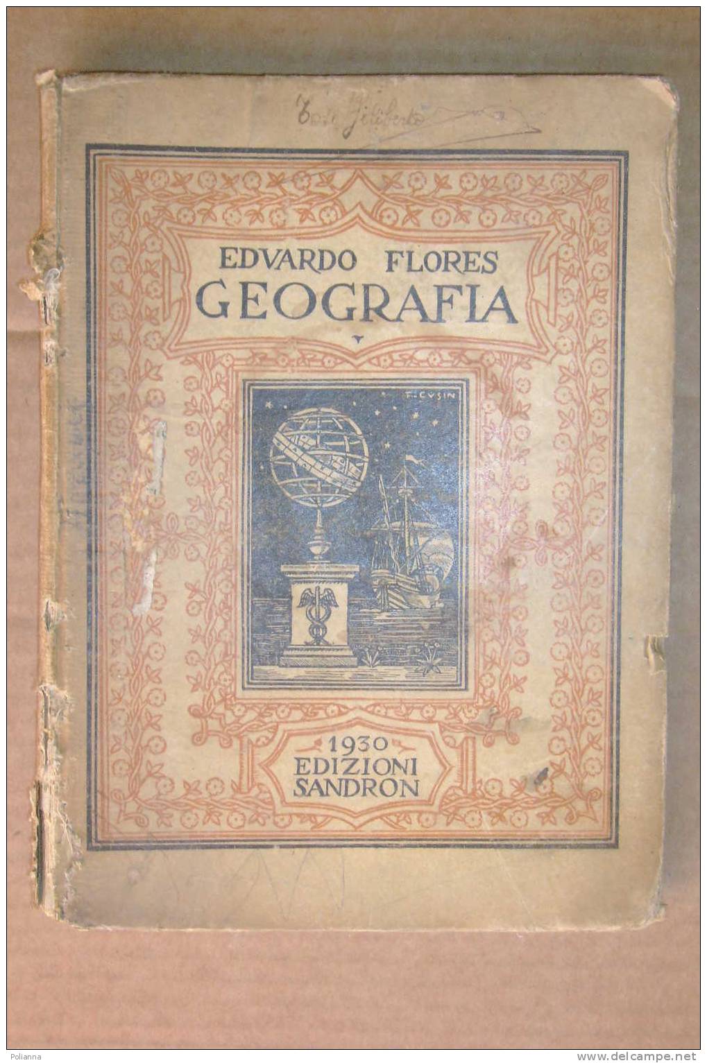 PDK/21 Flores GEOGRAFIA Sandron Ed.1930/Monte Fusijama/Dogana Di Kabul/Etiopia/Algeri/Esquimesi/Polinesia - History, Philosophy & Geography