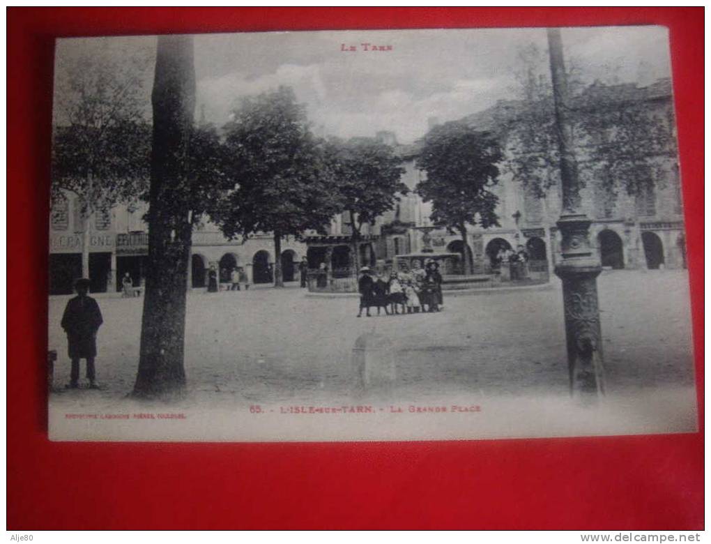 L'isle Sur Tarn La Grand Place - Lisle Sur Tarn