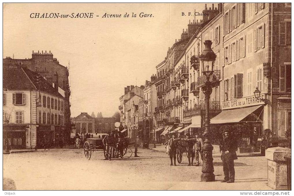 Chalon Sur Saône - Avenue De La Gare - Chalon Sur Saone
