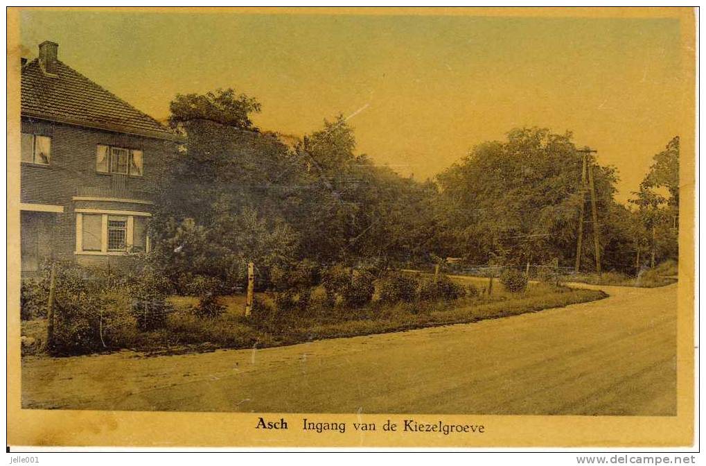 Asch  As Ingang Van De Kiezelgroeve - As