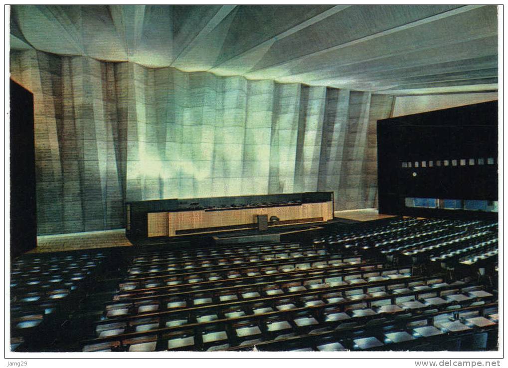 Frankrijk/France, Paris, Palais De L´Unesco, Salle Des Conférences, Ca. 1960 - Autres & Non Classés