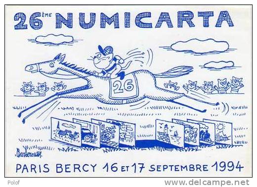 BARBEROUSSE - Le Cheval Gagnant -paris Bercy   - 26° NUMICARTA     (18099) - Barberousse