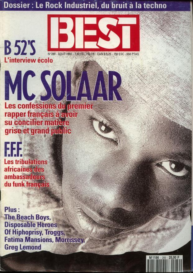 Best 289 08/1992 B 52´s MC Solaar FFF The Beach Boys Disposables Heroes Of Hiphprisy Troggs Fatima Mansions Morrissey Gr - Musica