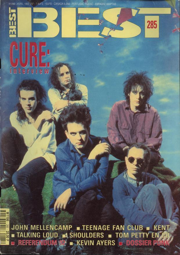 Best 285 04/1992 Cure John Mellencamp Teenage Fan Club Kent Talking Loud Shoulders Tom Petty Kevin Ayers Punk - Musica