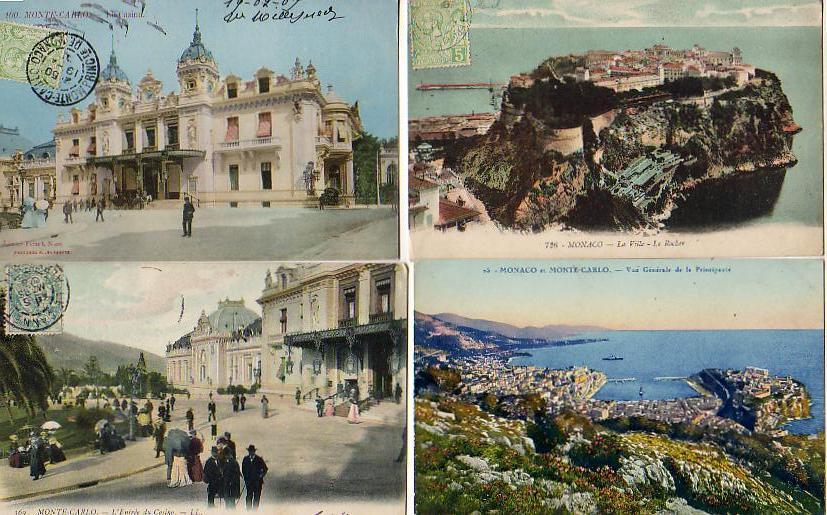 Monaco           Beau Lot De 52 Cp - Collections & Lots