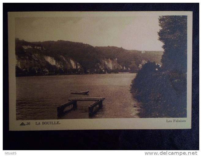 CPA-LA BOUILLE-SEINE MARITIME-76-QUATRE CARTES DES EDITIONS AU PETIT PARIS - La Bouille