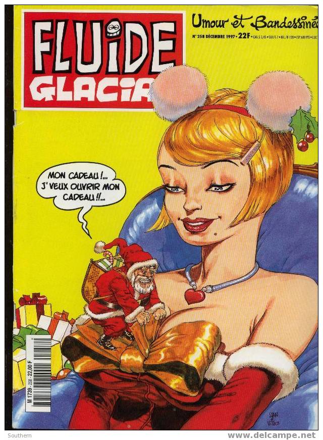 Fluide Glacial N° 258 / Décembre 1997 - Humour