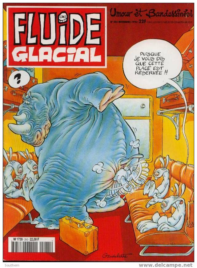 Fluide Glacial N° 245 / Novembre 1996 - Humour