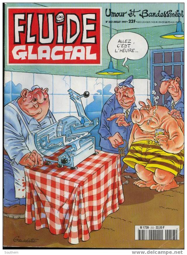 Fluide Glacial N° 253 / Juillet 1997 - Humour