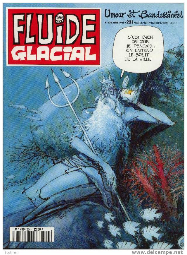 Fluide Glacial N° 226 / Avril 1995 - Humour