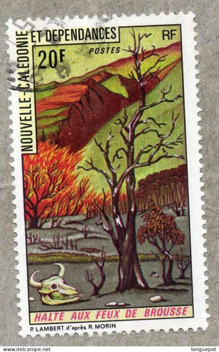 NOUVELLE-CALEDONIE  : Protection De La Nature : Halte Aux Feux De Brousse- Environnement - - Used Stamps