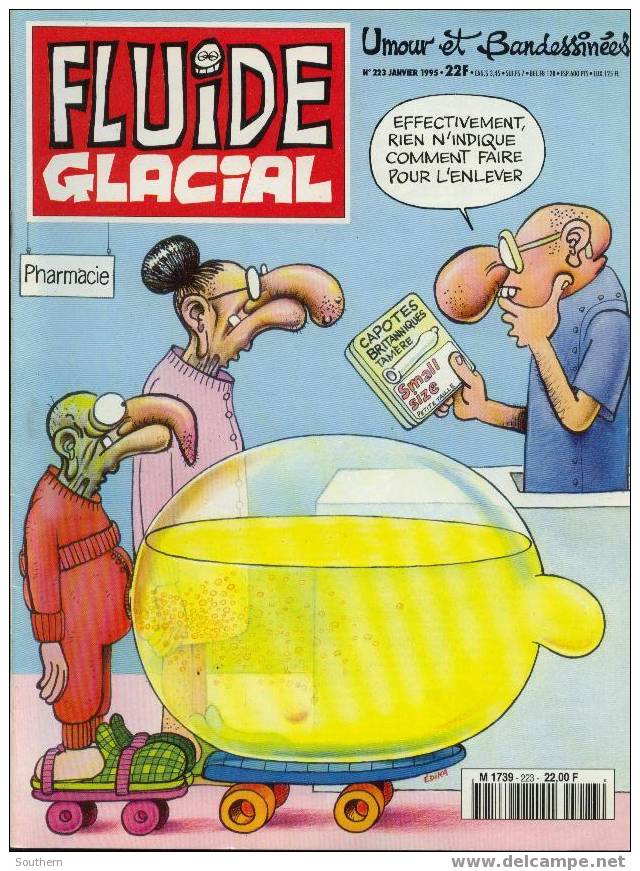 Fluide Glacial N° 223 / Janvier 1995 - Humour