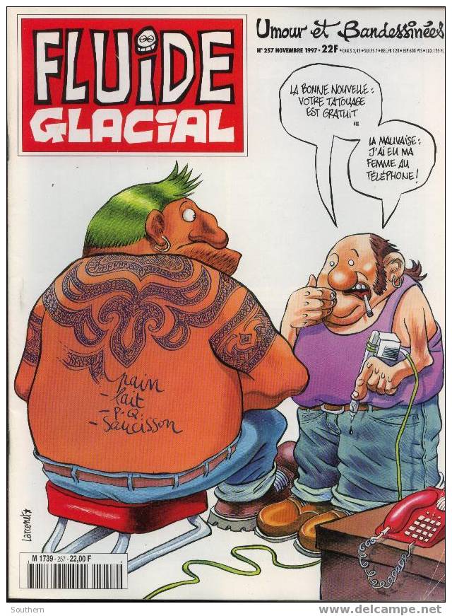 Fluide Glacial N° 257 / Novembre 1997 - Humour