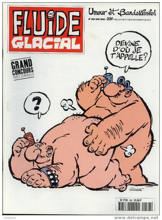 Fluide Glacial N° 288 / Juin 2000 - Humour