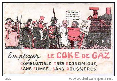 Vieux Buvard Employez Le Coke De Gaz - Combustible Bûcher Condamné ... - Hydrocarbures