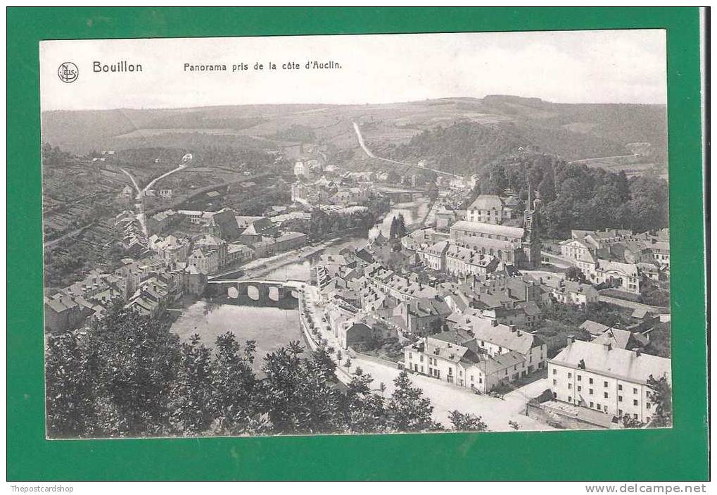 &#9829; BELGIQUE BOUILLON PANORAMA PRIS DE LA COTE D'AUCLIN MORE CHEAP BELGIUM LISTED FOR SALE @ 1 EURO - Bouillon