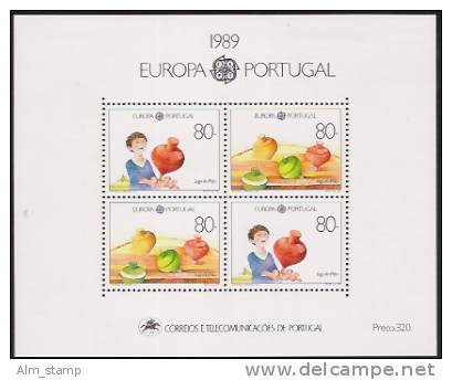 1989 Portugal   Mi. Bl.64** MNH   Europa - Ungebraucht