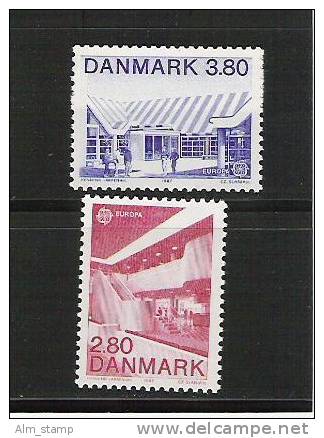 1987 Dänemark    Yv  897-8  Mi. 895-6** MNH - 1987
