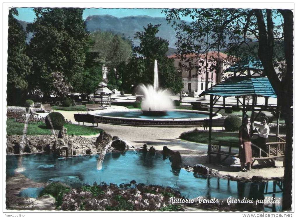 VITTORIO VENETO (TREVISO) - GIARDINI PUBBLICI - Treviso