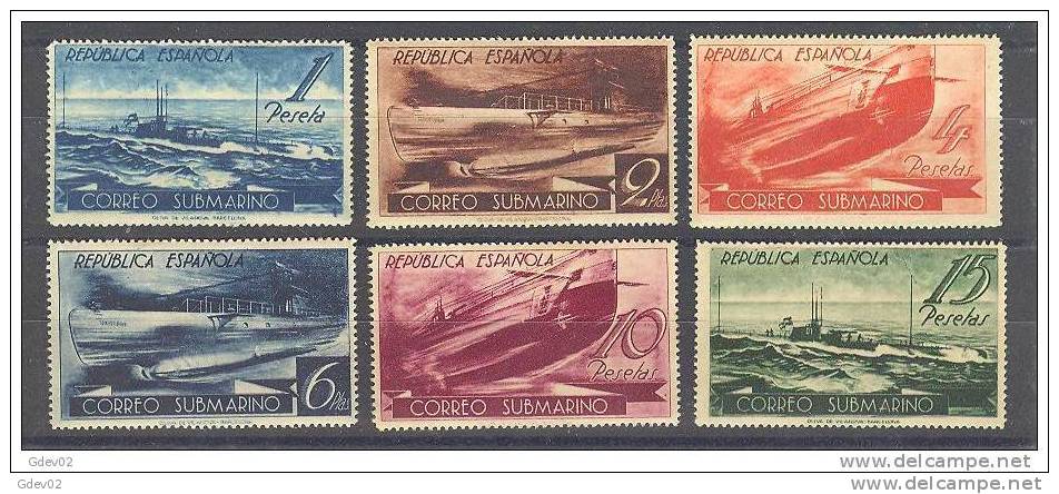 ES775-L3800TEUROPOTREUROP. España Spain Espagne CORREO SUBMARINO.1938.(Ed 775/0**)sin Charnela.LUJO CERTIFICADO SAMPERE - Otros - Europa