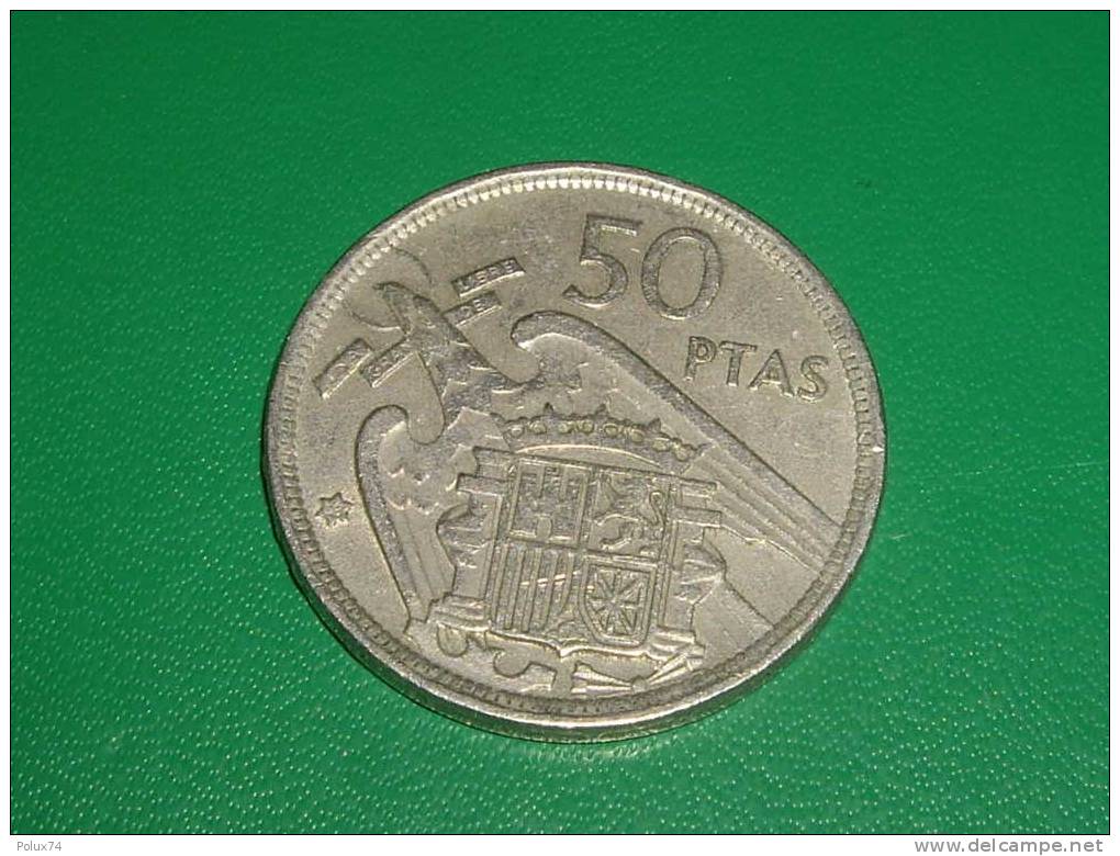 ESPAGNE  50 Pts 1957- - 50 Peseta