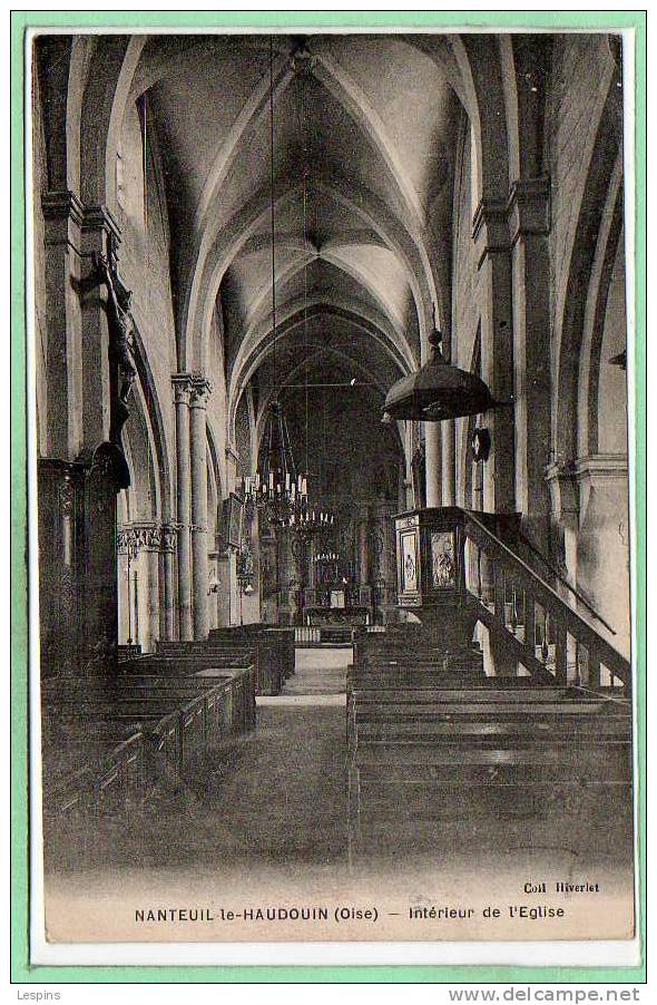 60 - NANTEUIL Le HAUDOUIN --   Intérieur De L'Eglise - Nanteuil-le-Haudouin