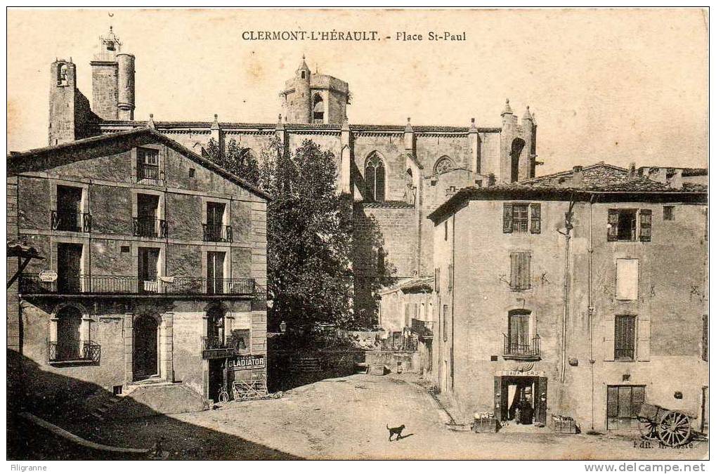 Place St Paul - Clermont L'Hérault