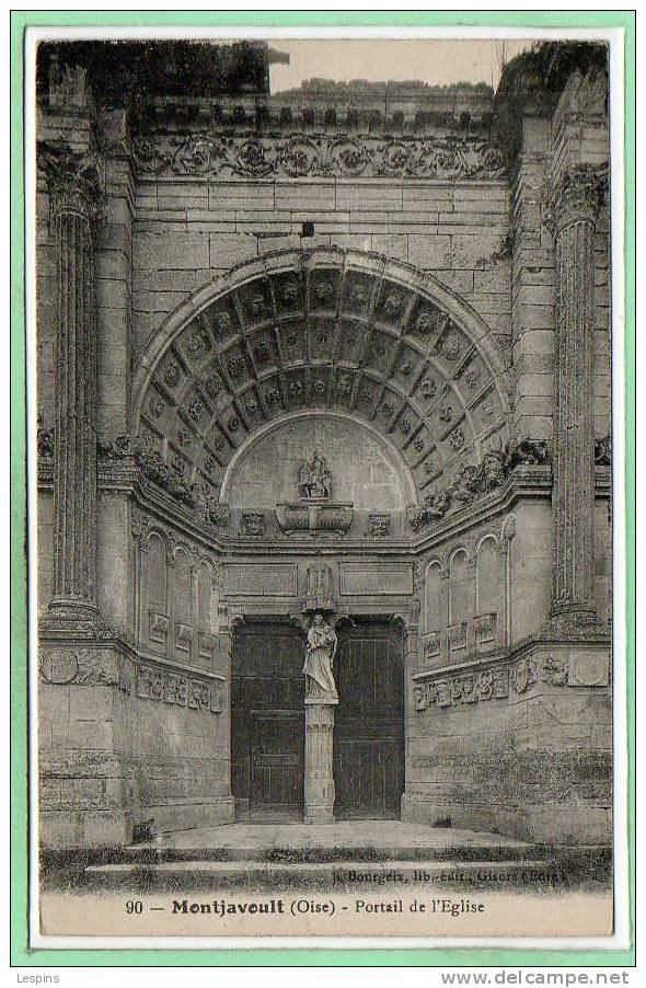 60 - MONTJAVOULT -- Portail De L"Eglise - Montjavoult